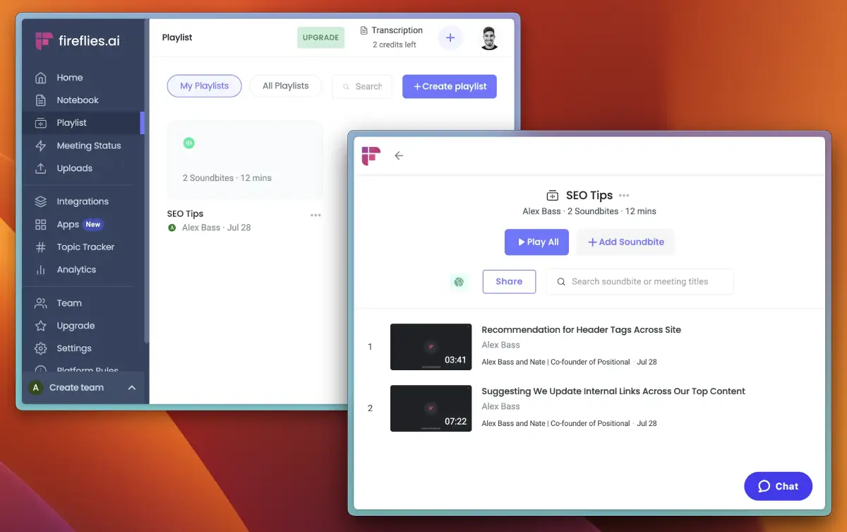 Fireflies.ai's Core Functionality