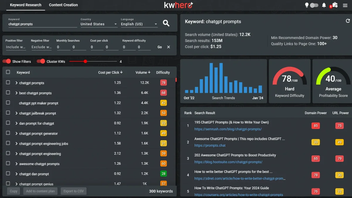 KWHero User Experience