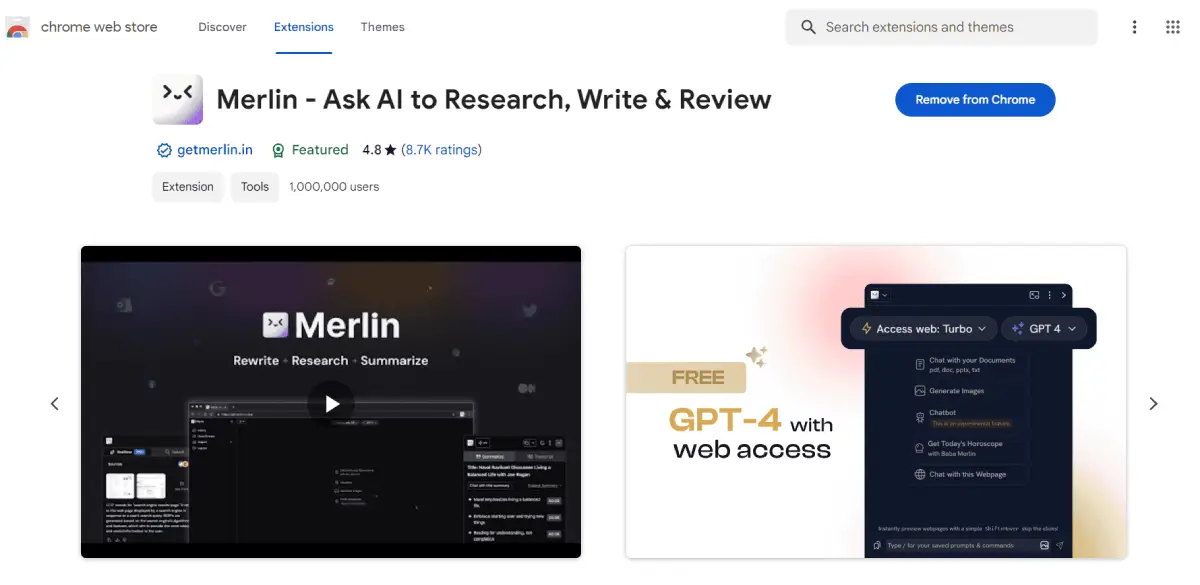 Merlin AI Reviews & User Experience
