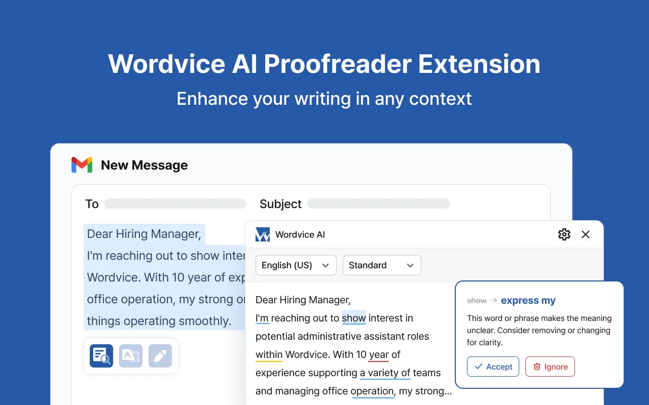 Wordvice AI's Core Functionality
