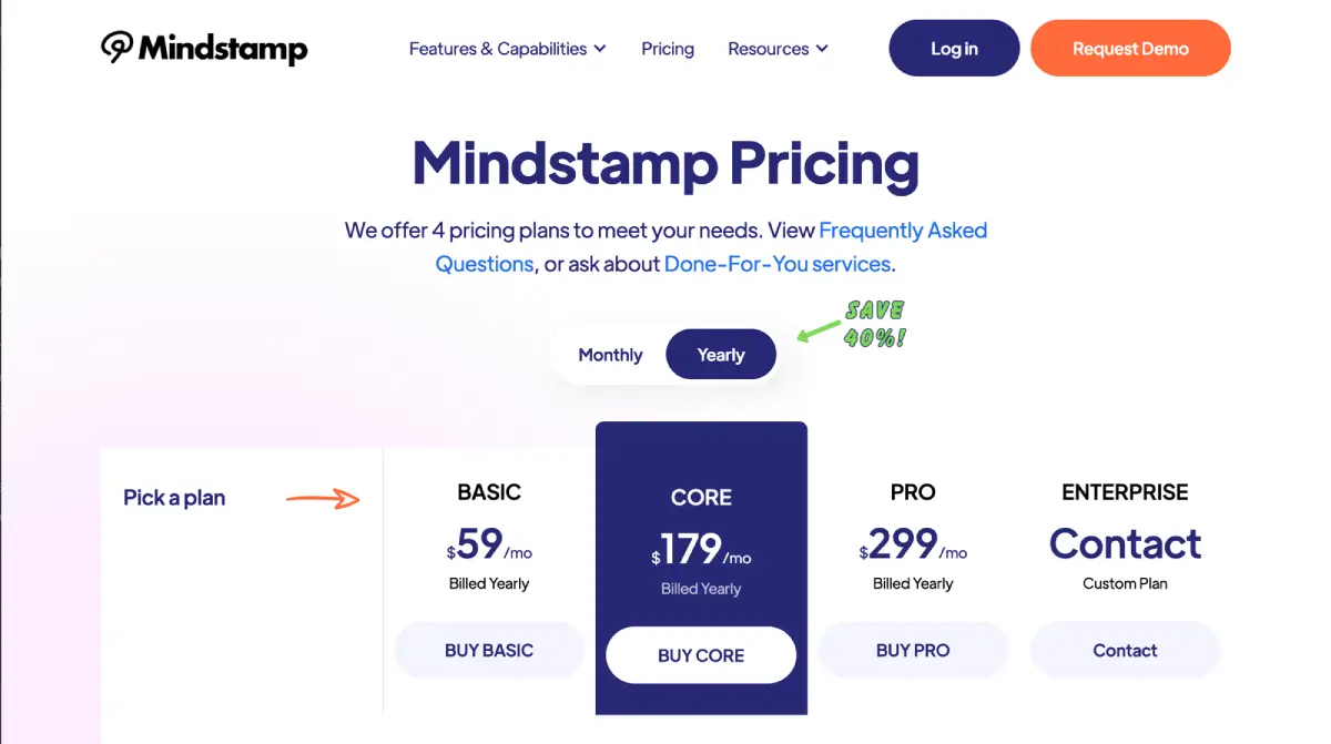 Mindstamp Pricing & Plans